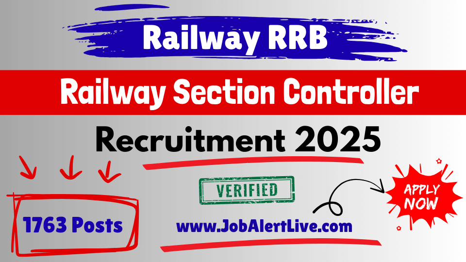 Railway RRB Section Controller Recruitment 2025
