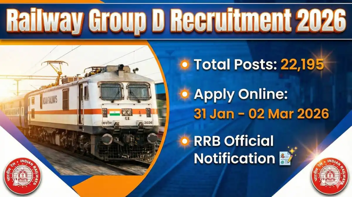 RRB group d recruitment 2026