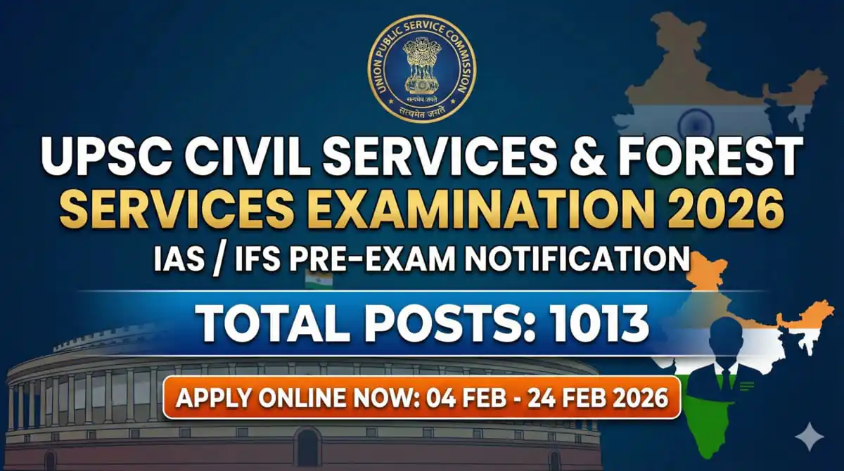 UPSC IAS And IFS Examination 2026